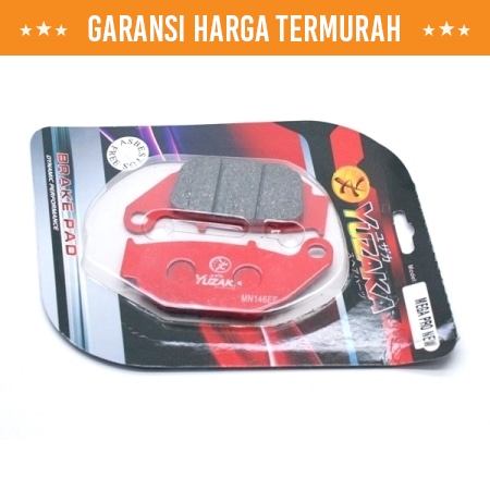 BRAKE PAD YUZAKA MEGA PRO NEW REAR